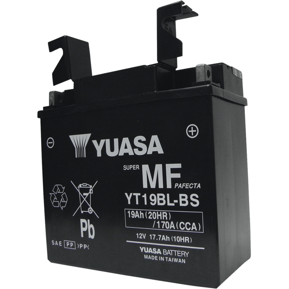 YUASA AGM Battery YT19BL-BS YUAM6219BL