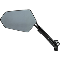 PUIG HI-TECH PARTS Mirror Explorer Side View Left Diamond Black 014NN