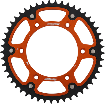 SUPERSPROX Stealth Rear Sprocket 49 Tooth Orange Husaberg/Husqvarna/KTM RST99049ORG