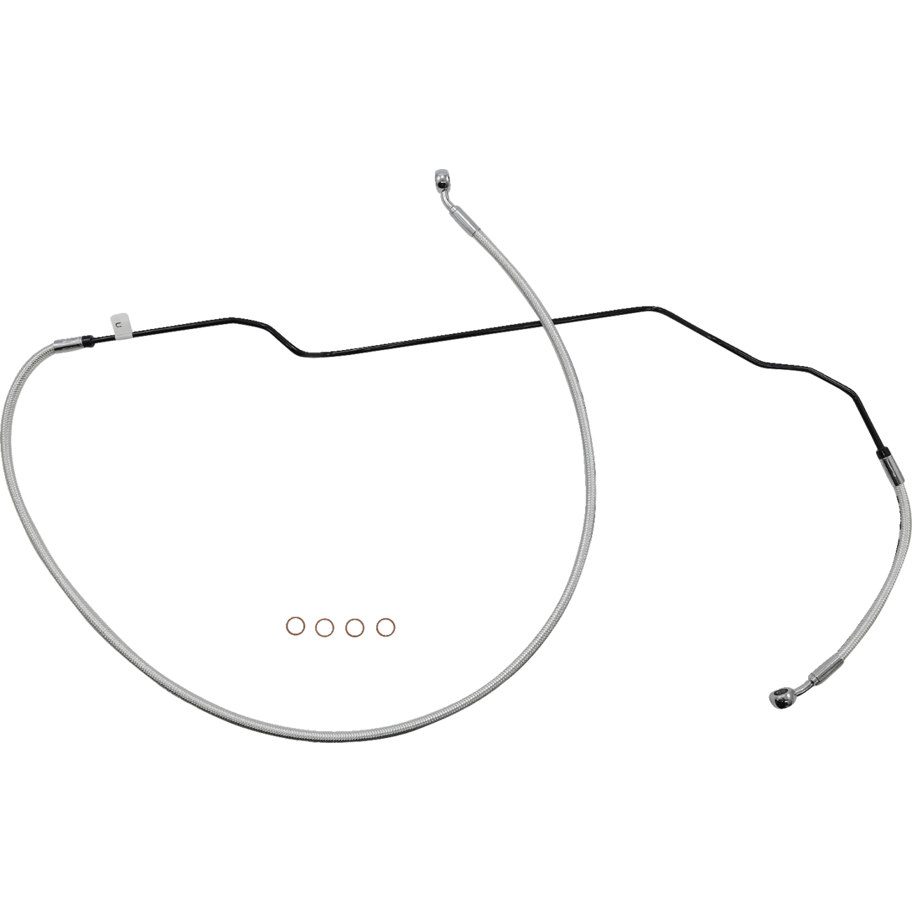 MAGNUM SHIELDING Brake Line Upper Sterling Chromite II AS375039