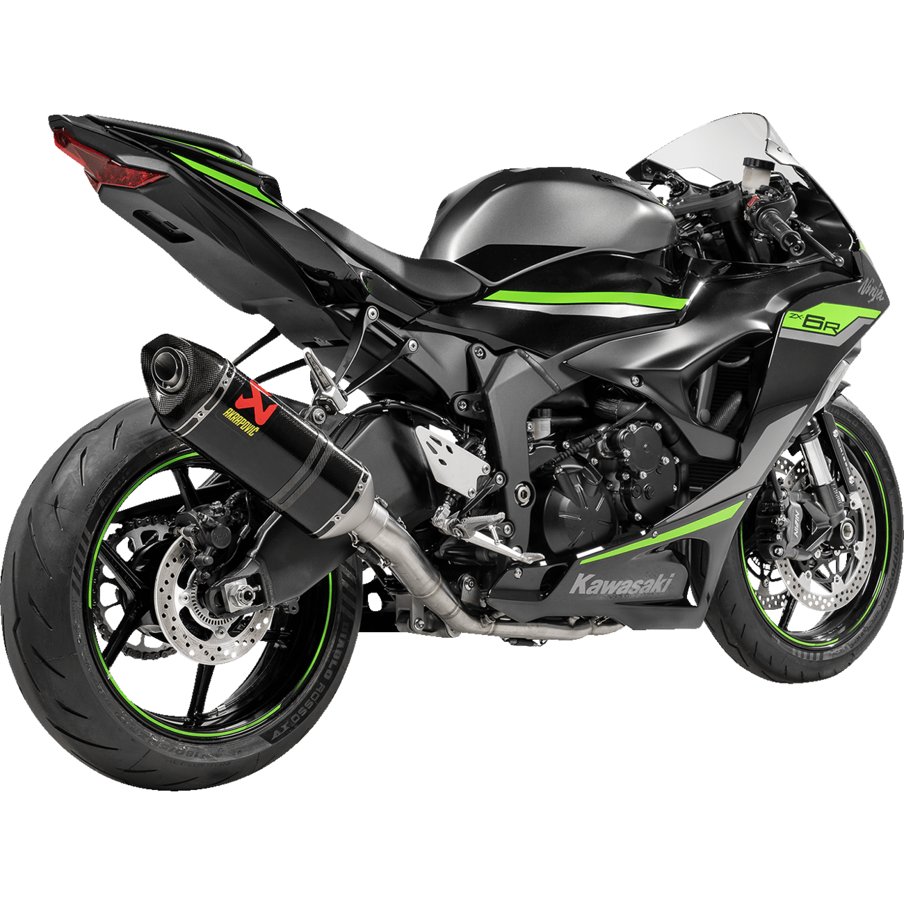 AKRAPOVIC Racing Line Exhaust System Carbon Kawasaki ZX-6R SK6R11RC/1