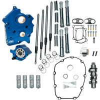 S&S CYCLE Cam Chest Kit with Plate Chain Drive Water Cooled 475 Cam Chrome Pushrods M8 3101000B