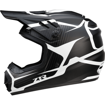 Z1R Youth Rise Helmet Flame Black Small