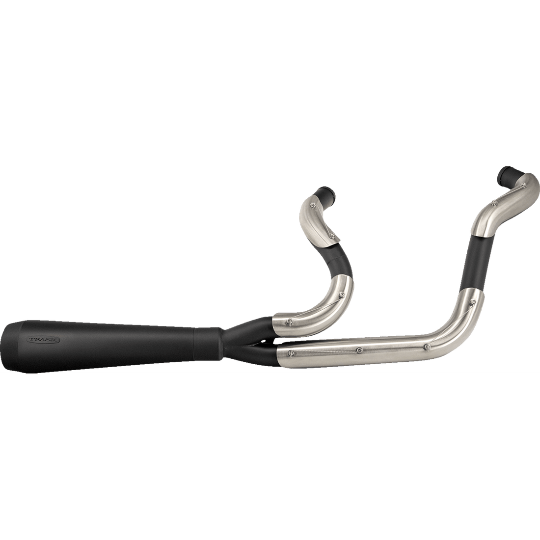 TRASK 2-into-1 Assault Exhaust System Black TM5300BK