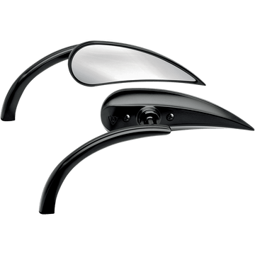 ARLEN NESS Mirror Micro Rad 2 Side View Teardrop Black Right