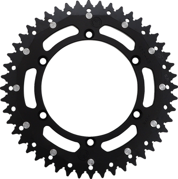 MOOSE RACING Dual Sprocket Black 48 Tooth