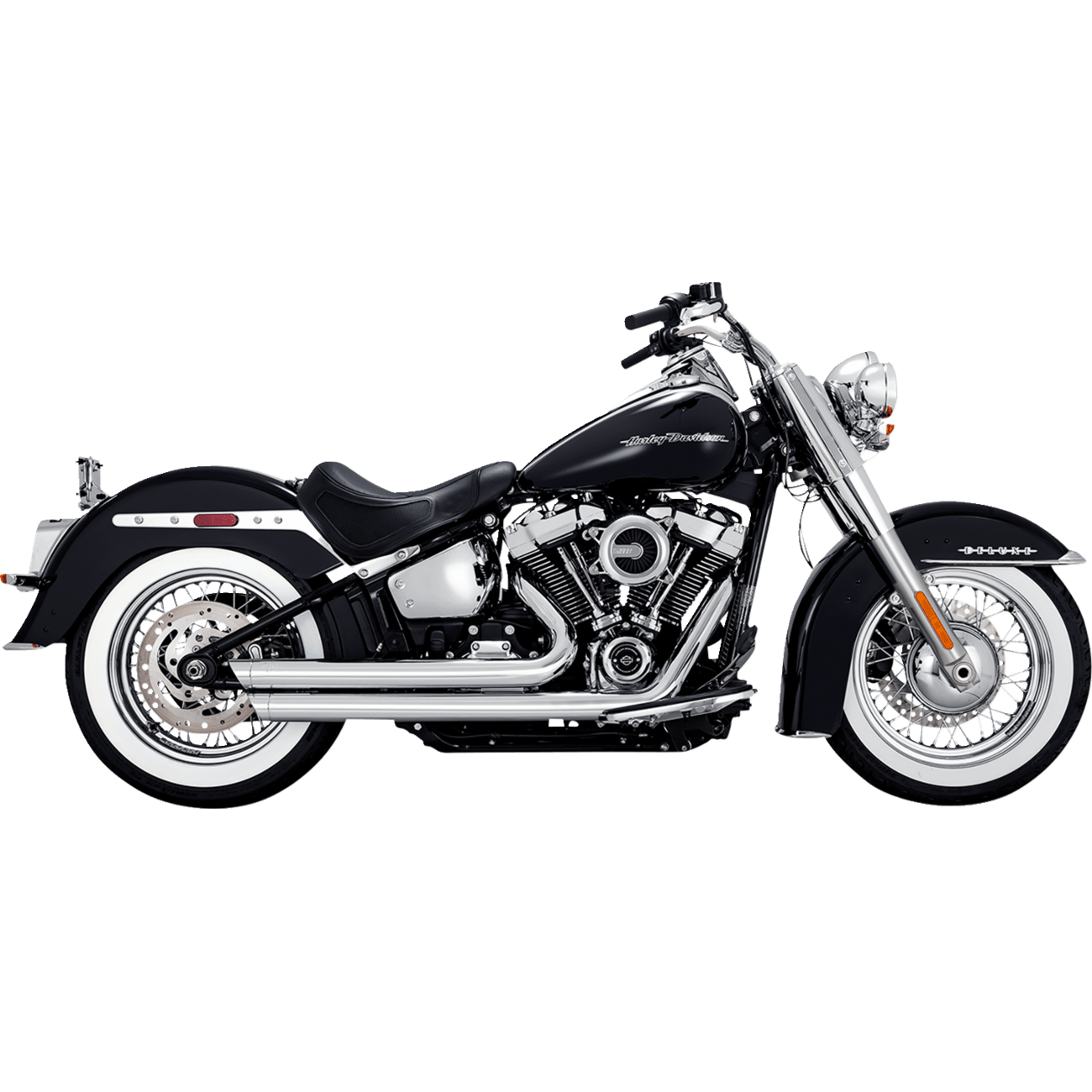 VANCE & HINES Big Shots Staggered Exhaust System Chrome 17341