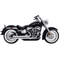 VANCE & HINES Big Shots Staggered Exhaust System Chrome 17341