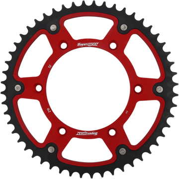 SUPERSPROX Stealth Rear Sprocket 52 Tooth Red Honda RST21052RED