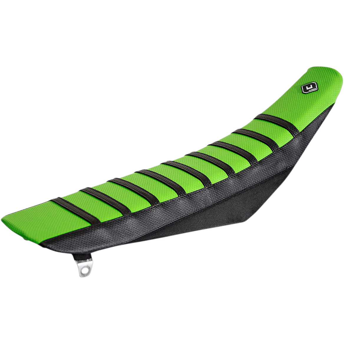 FLU DESIGNS INC. Pro Rib Seat Cover Green/Black '16-'21