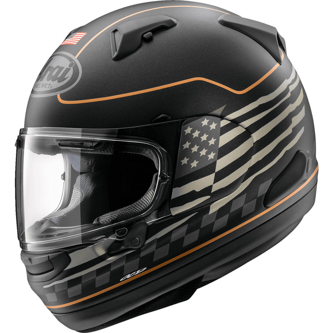 ARAI HELMETS Signet-X Helmet US Flag Black Frost XS 010115953