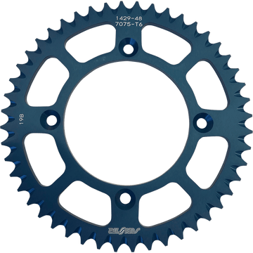 SUNSTAR SPROCKETS Rear Sprocket 48 Tooth YZ65 Works/Blue