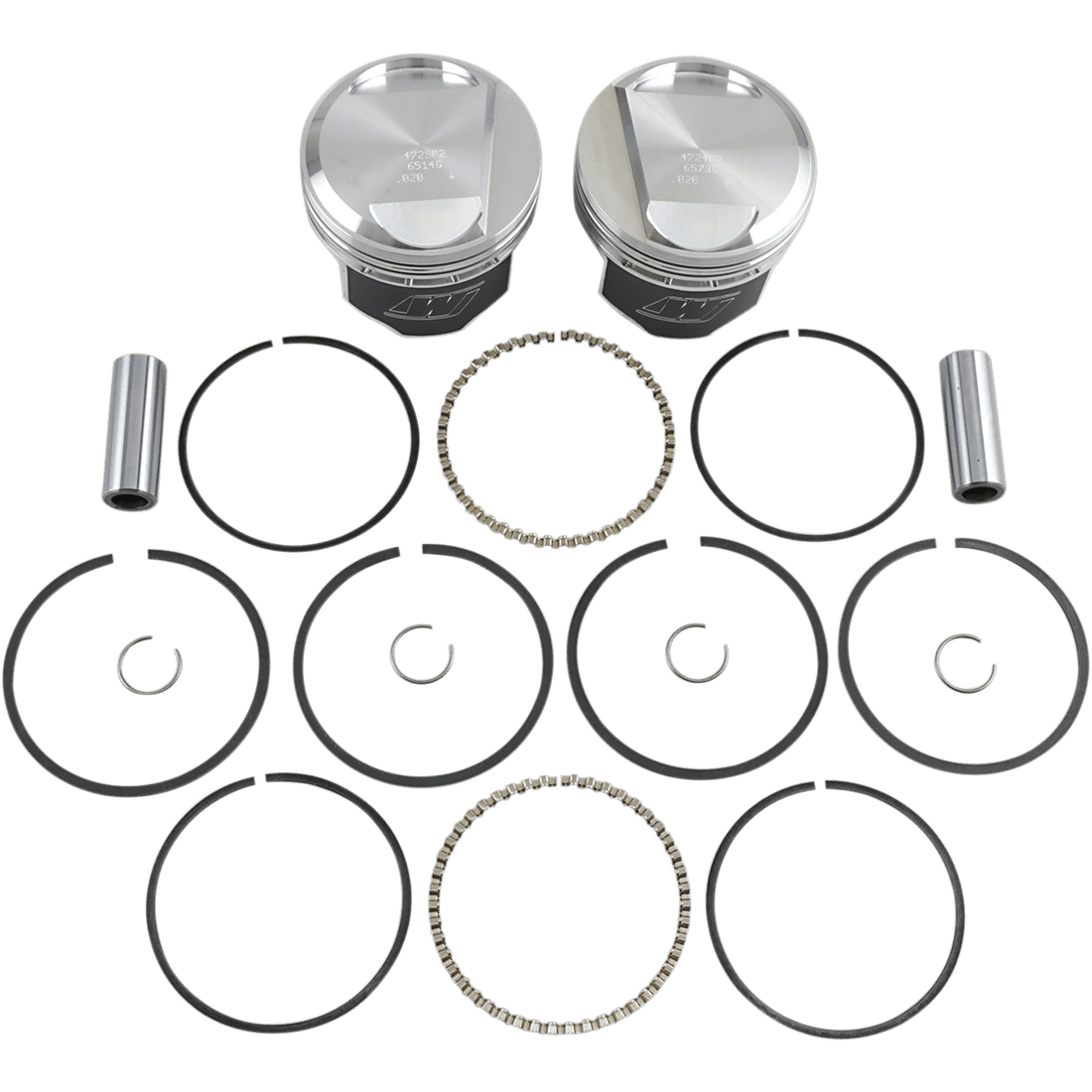 WISECO Piston Kit +0.020" Evolution Big Twin 1340 cc