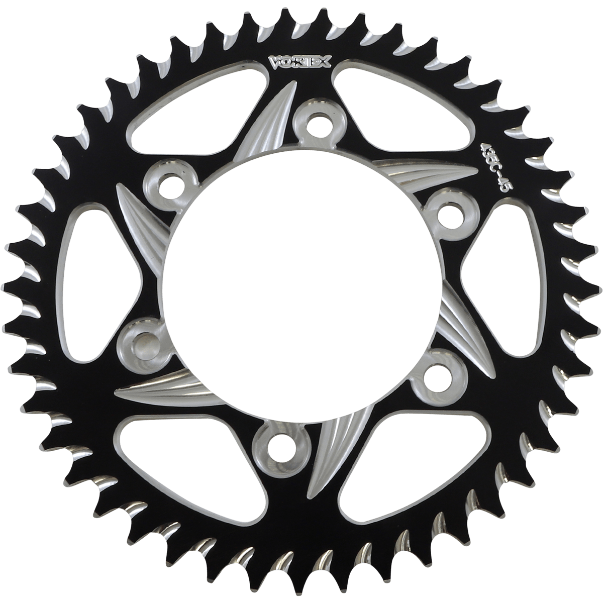 VORTEX CAT5 Sprocket Black 45 Tooth