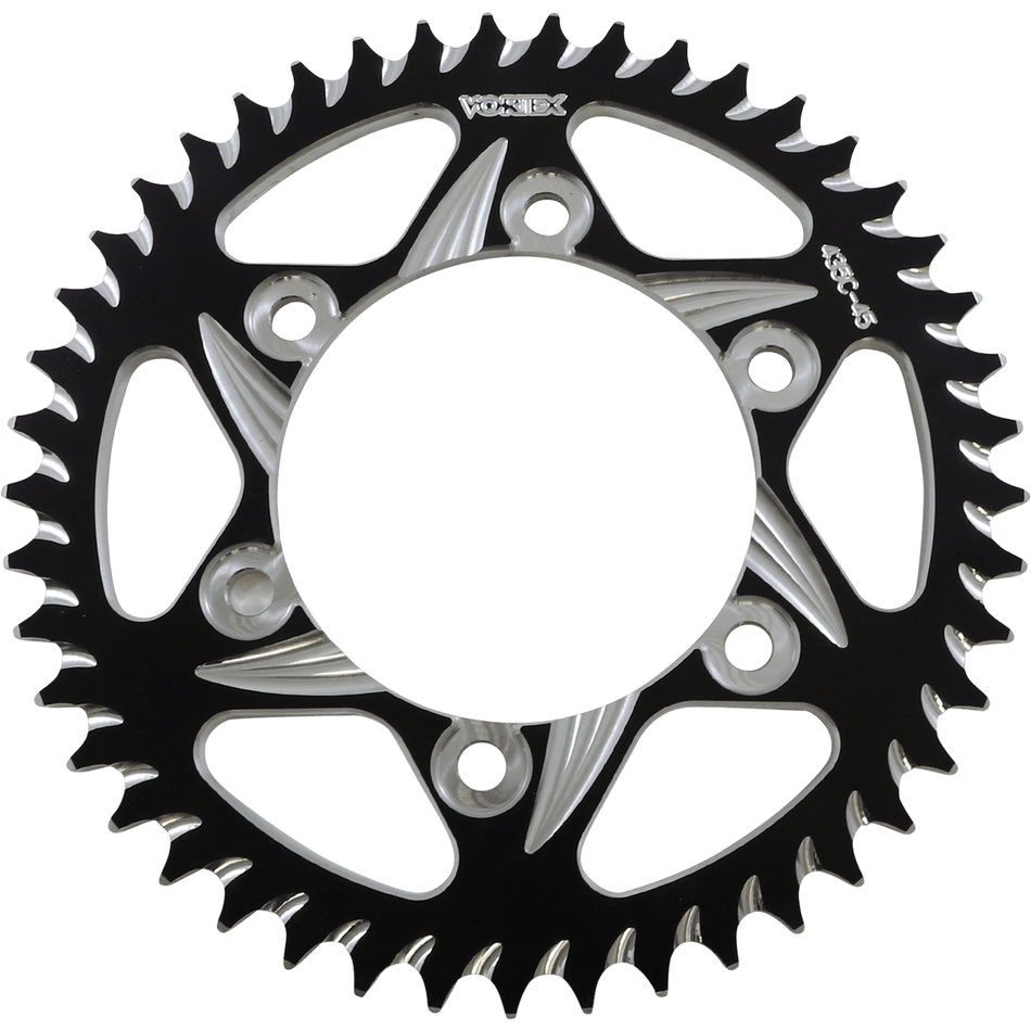 VORTEX CAT5 Sprocket Black 45 Tooth 435CZK45