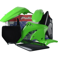 POLISPORT Body Kit Complete OEM Green/Black KX 250F 90113