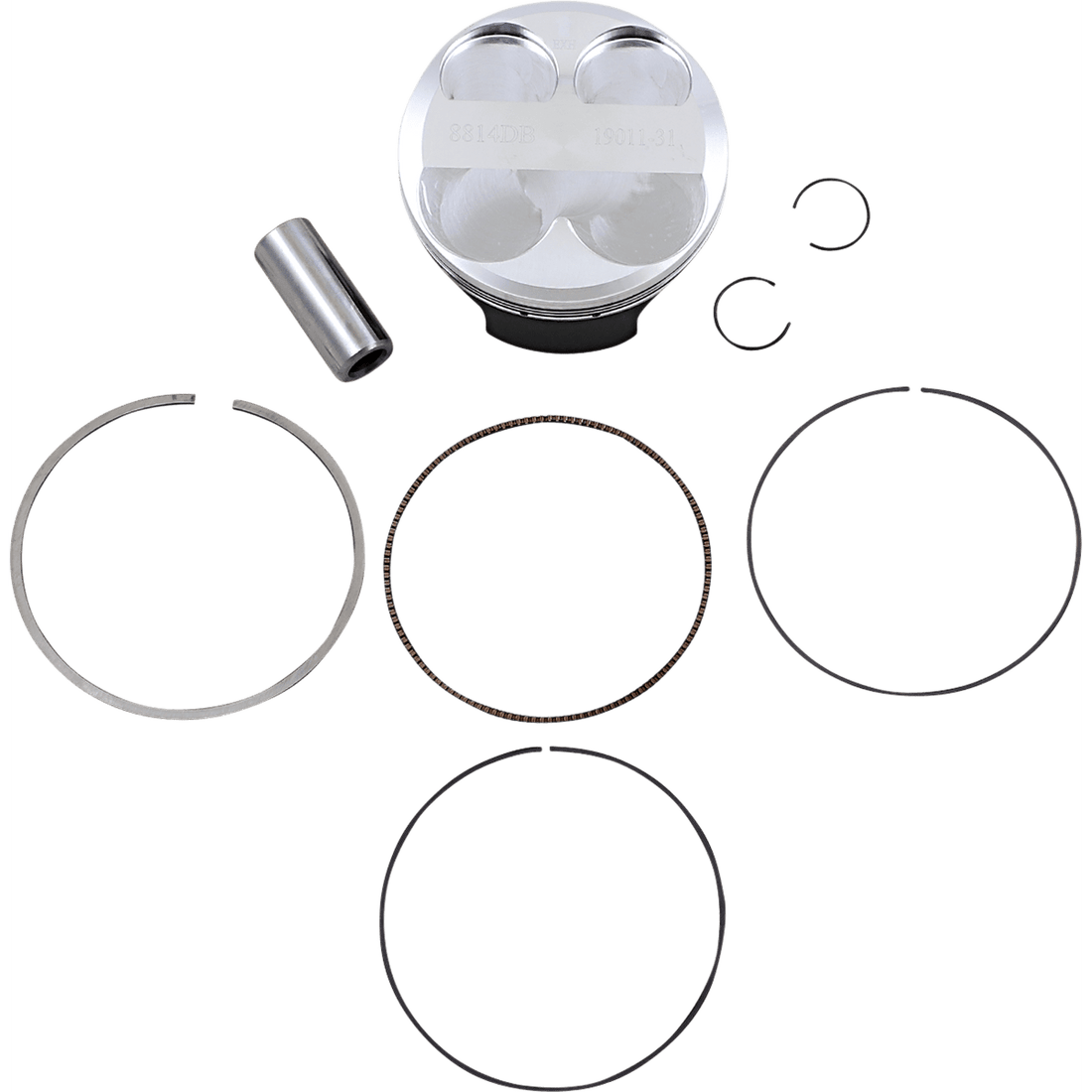 WOSSNER Piston Kit 76.97 mm Kawasaki