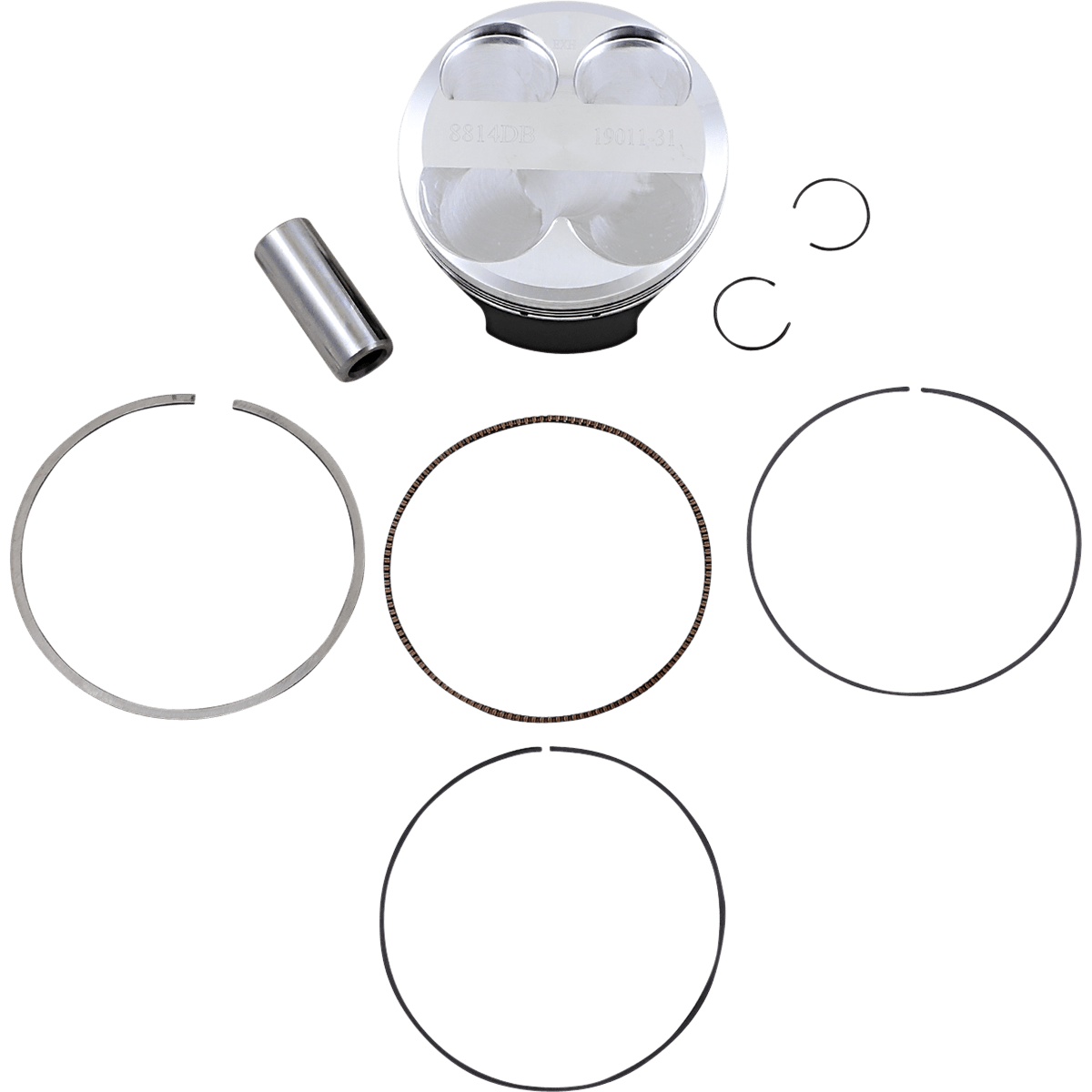 WOSSNER Piston Kit 76.97 mm Kawasaki