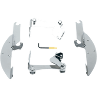 MEMPHIS SHADES Batwing Trigger Lock Mounting Kit VTX 1300 Polished MEK1901