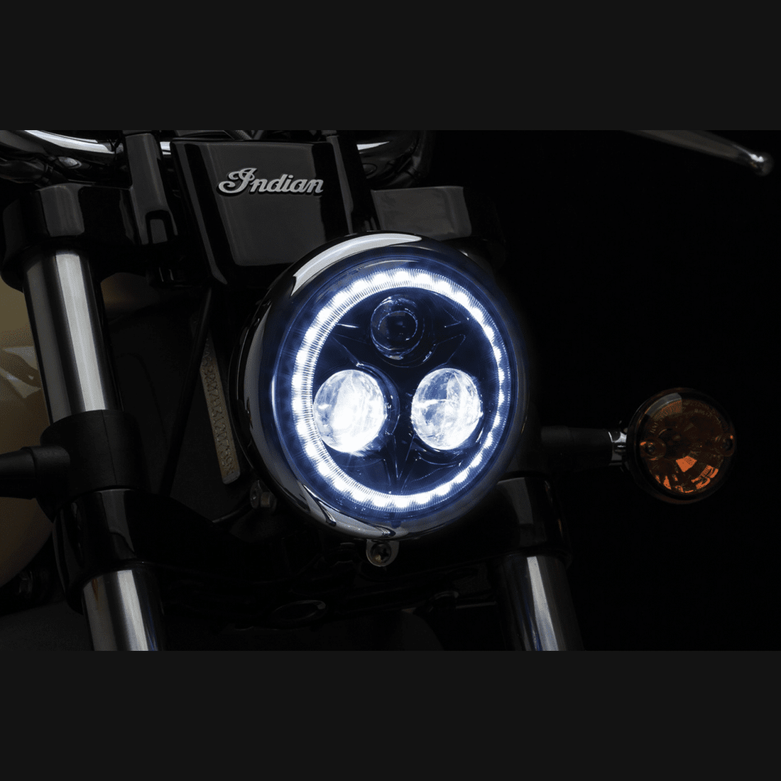 KURYAKYN 5.75" Orbit Vision Headlight with Halo