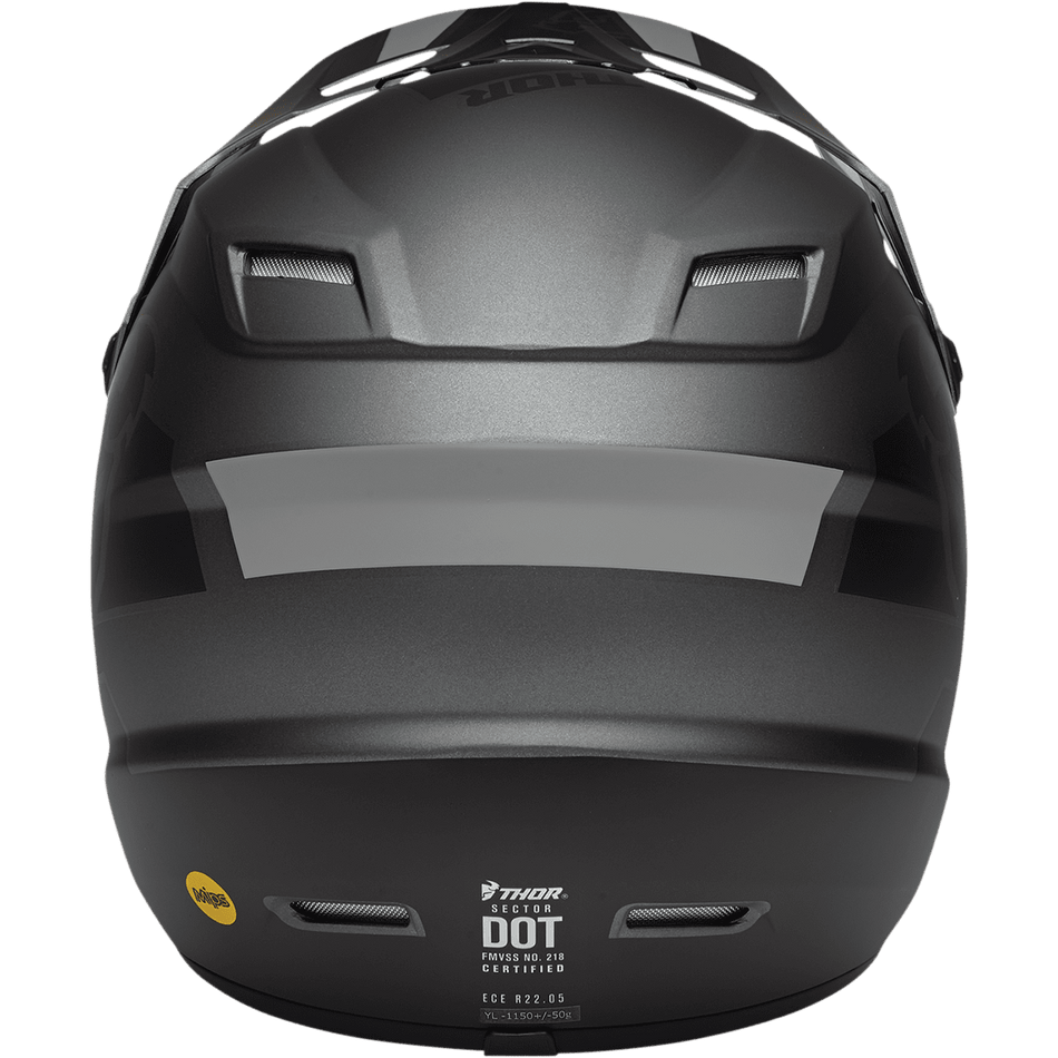 THOR Youth Sector Helmet Split MIPS® Charcoal/Black Small