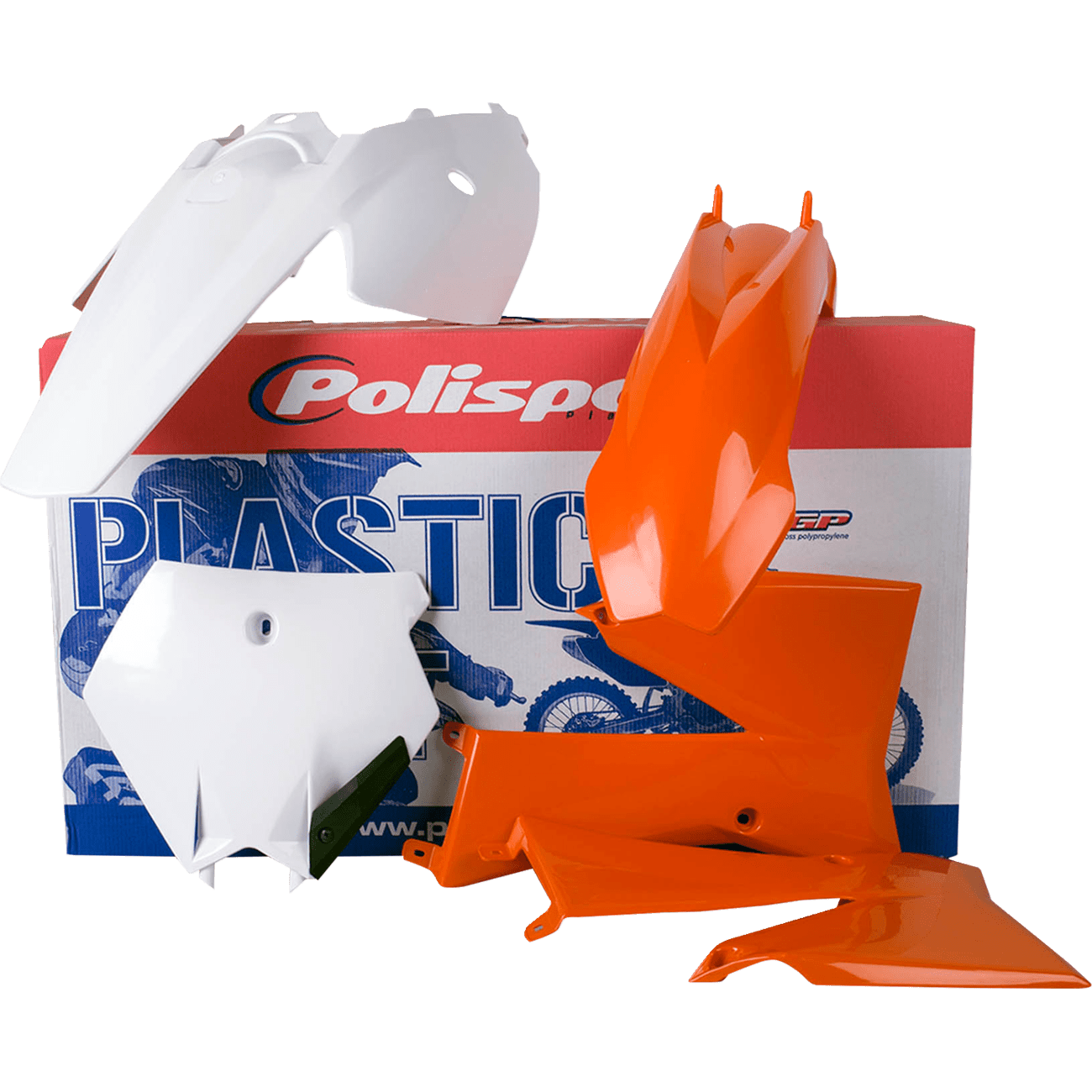 POLISPORT Body Kit OEM Orange/White SX 85 90451