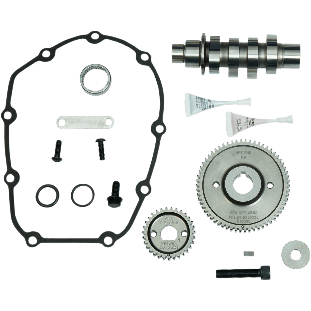 S&S CYCLE Camshaft Kit 350G Gear Drive M8 3300625