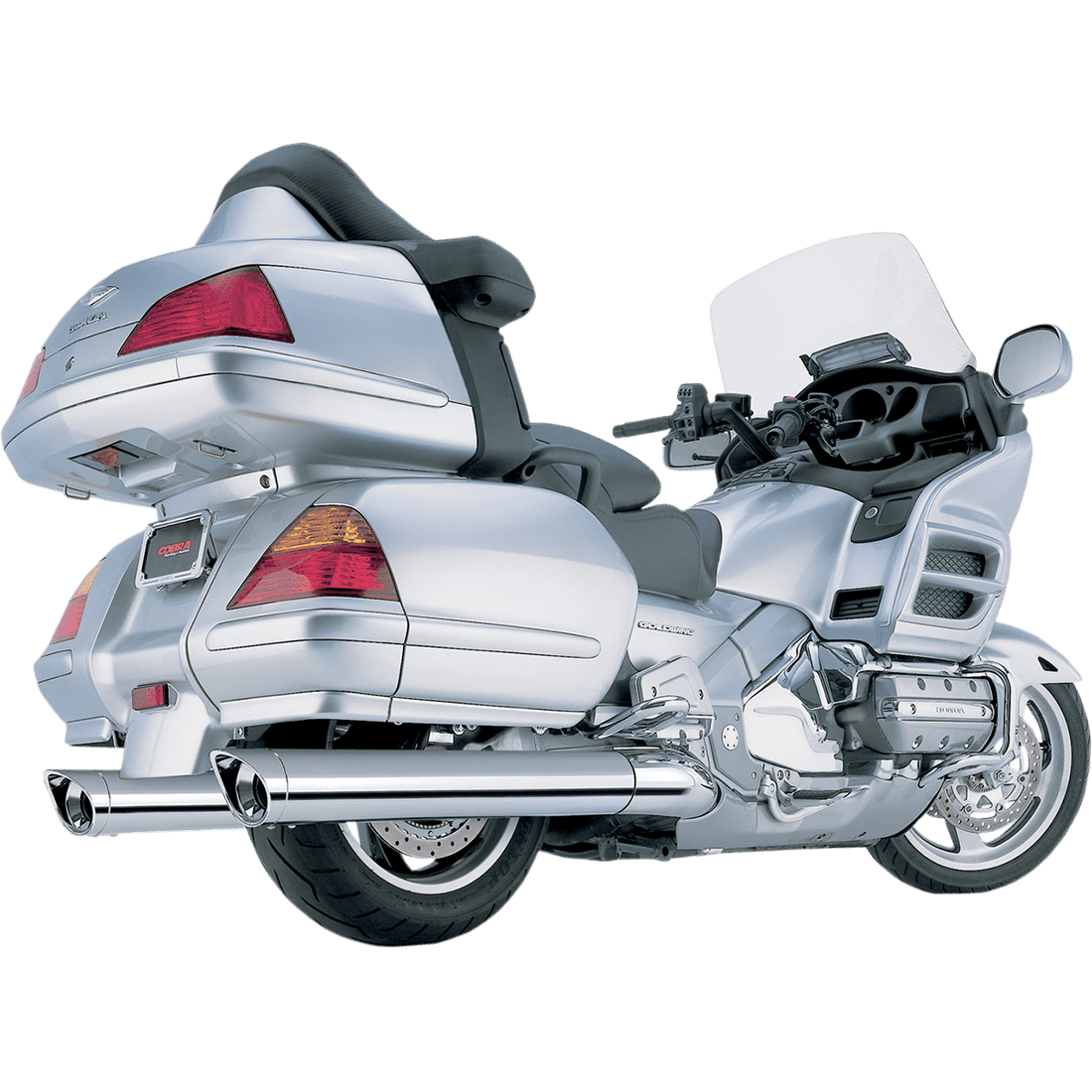 COBRA Mufflers Scalloped Tips '01-'11 GL1800 1215