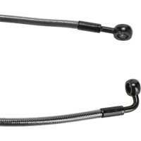 MAGNUM SHIELDING Brake Line 180/90° 38" Black Pearl 46438SW