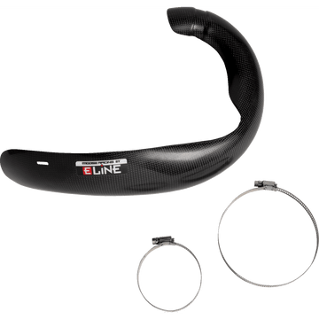 MOOSE RACING Pipe Guard Carbon Fiber MPG12523C