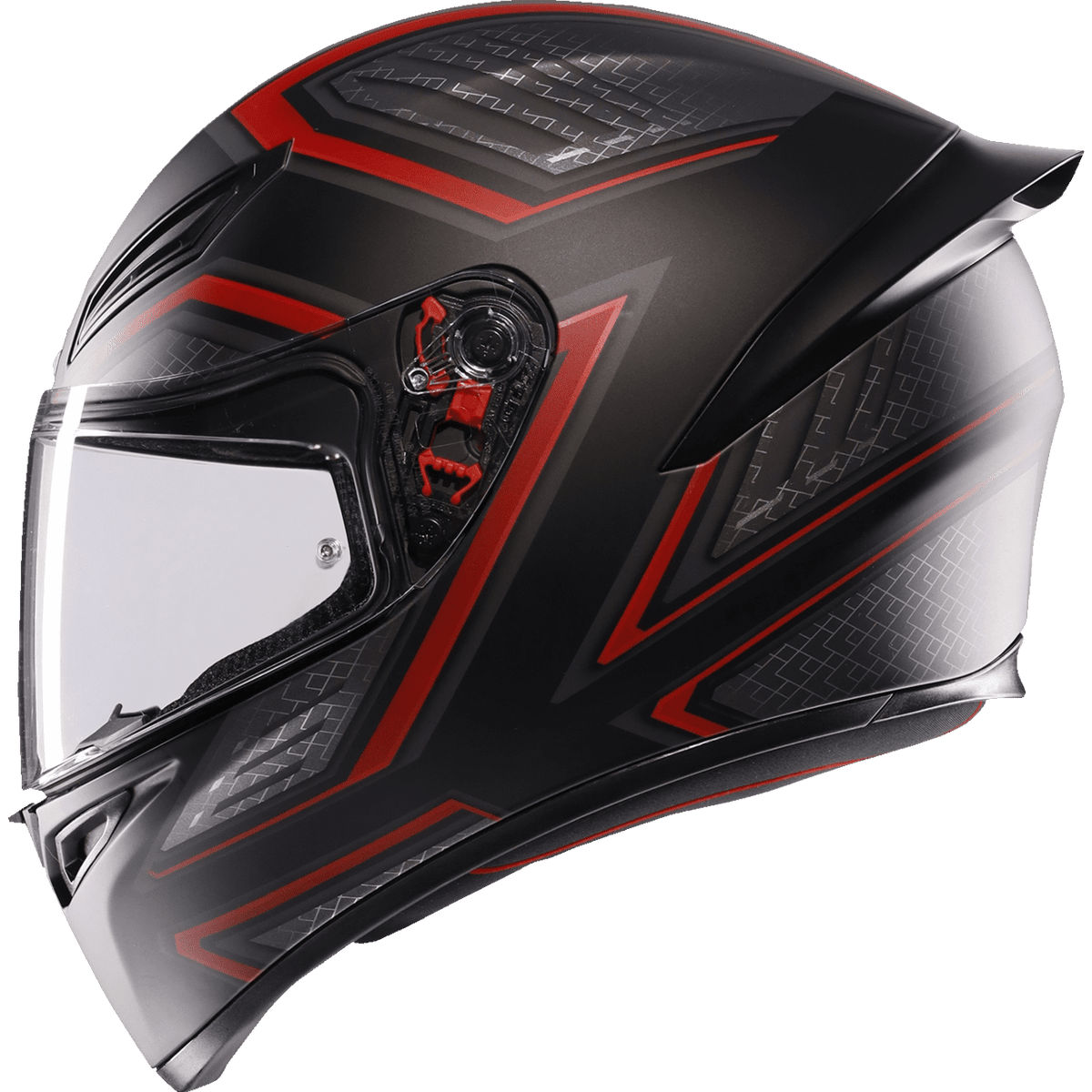 AGV K1 S Helmet Sling Matte Black/Red XL 2118394003038XL