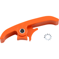 T.M. DESIGNWORKS Frame Pad Orange KTM