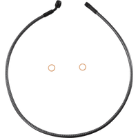 MAGNUM SHIELDING Brake Line Front 12 mm 35° 34" KARBONFIBR AS778134