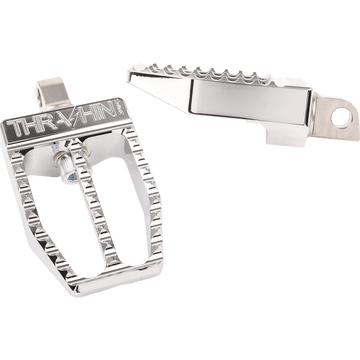 THRASHIN SUPPLY CO. Militant Footpegs Front/Rear Chrome TSC20193D