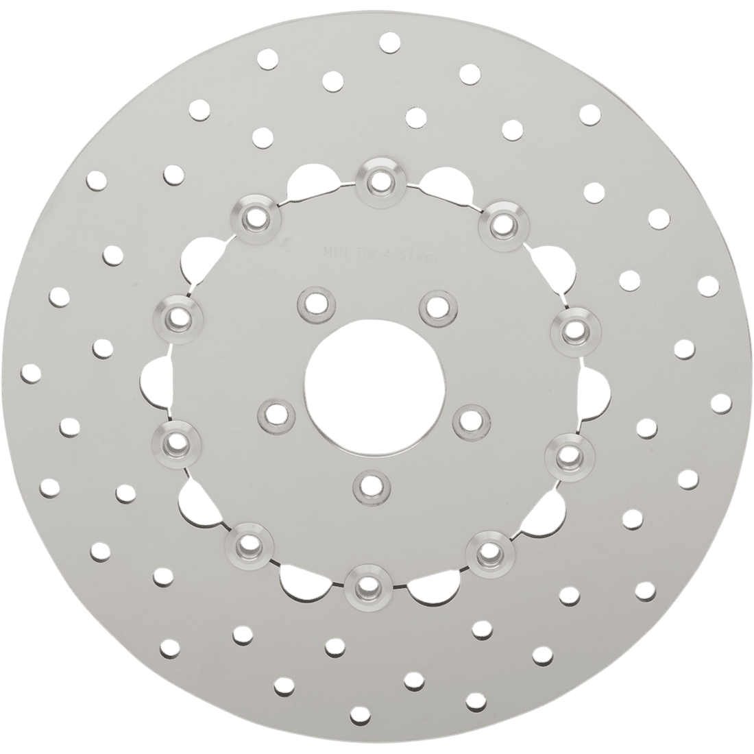 DRAG SPECIALTIES Drilled Brake Rotor Front 11.8" Dyna