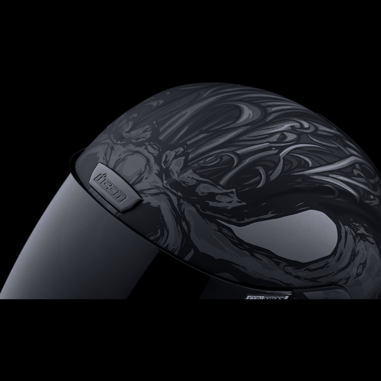 ICON Airform™ Helmet Manik'RR MIPS® Dark Black XL