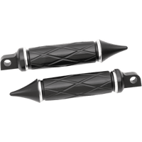 EDDIE TROTTA DESIGNS Platinum Footpeg Black TC780B