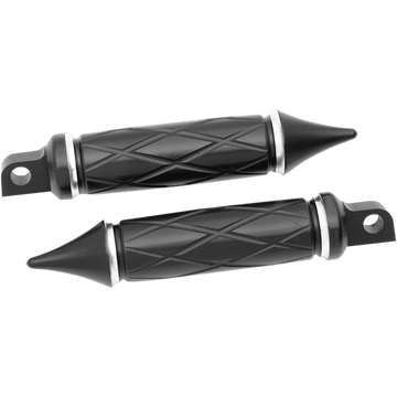 EDDIE TROTTA DESIGNS Platinum Footpeg Black TC780B