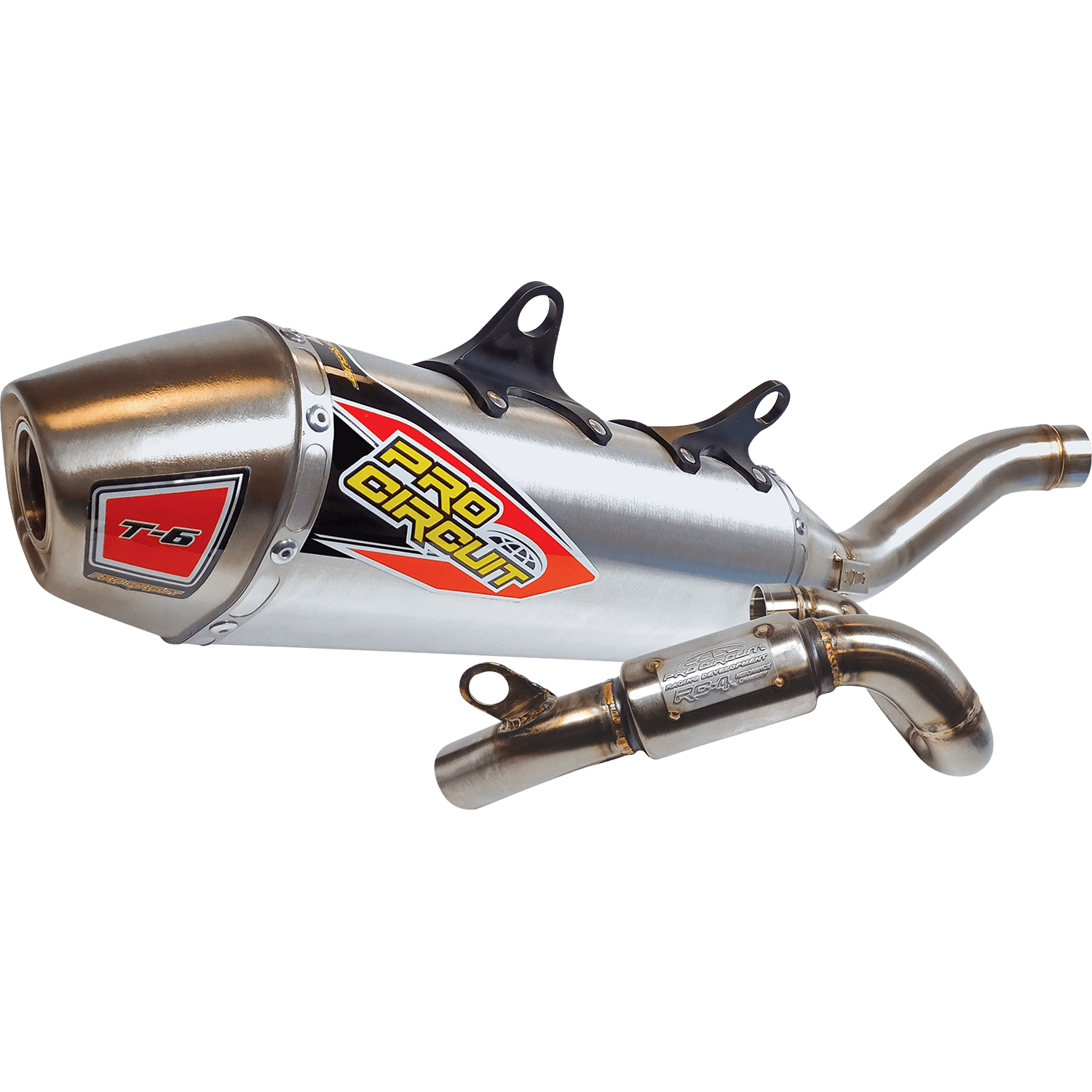 PRO CIRCUIT T-6 Exhaust System Stainless Steel 0152225G