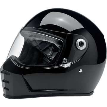 BILTWELL Lane Splitter Helmet Gloss Black XS 1004101101