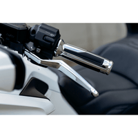 KURYAKYN Grips Omni Gold Wing Chrome 6764