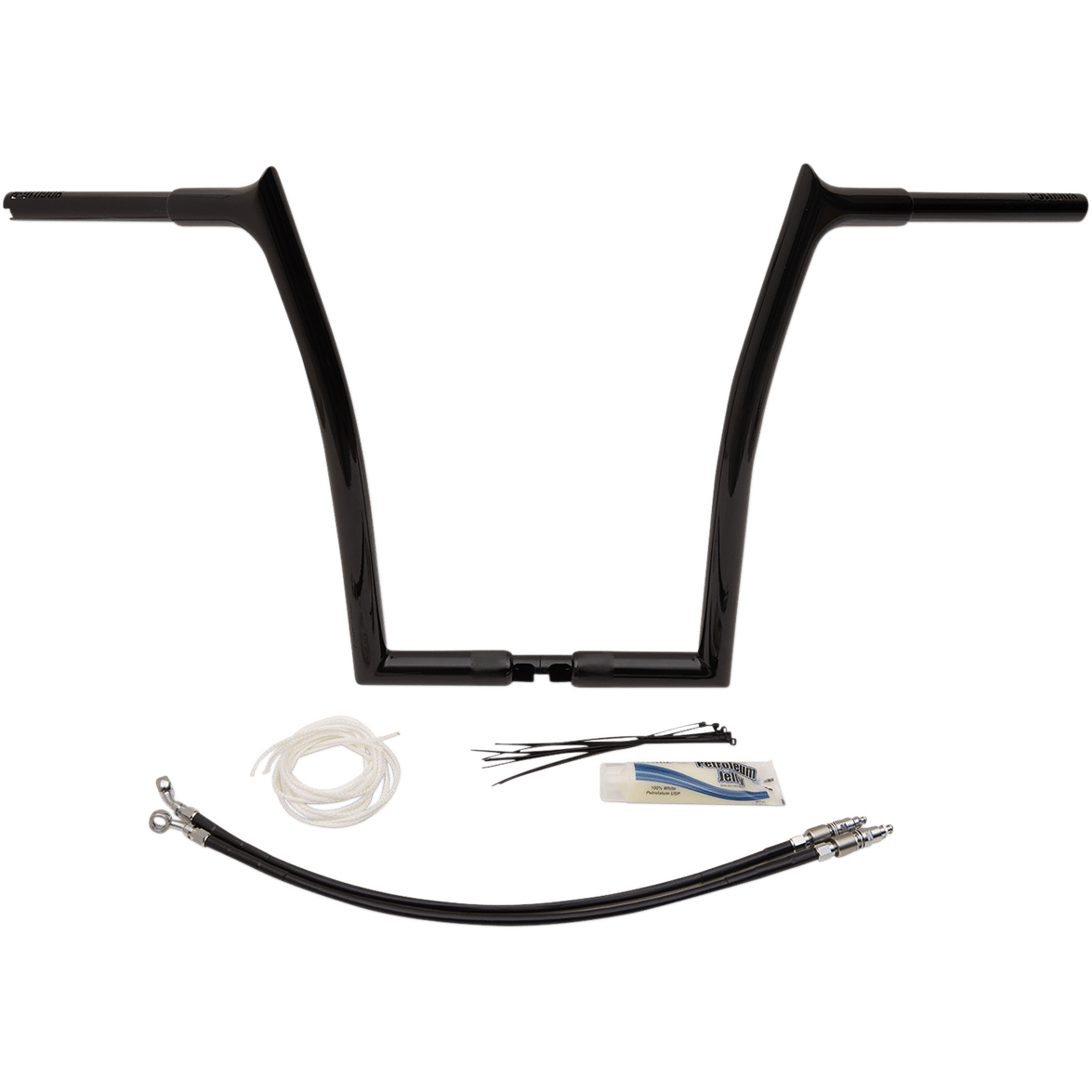 FAT BAGGERS INC. Handlebar Kit Pointed Top 16" Black 909316B