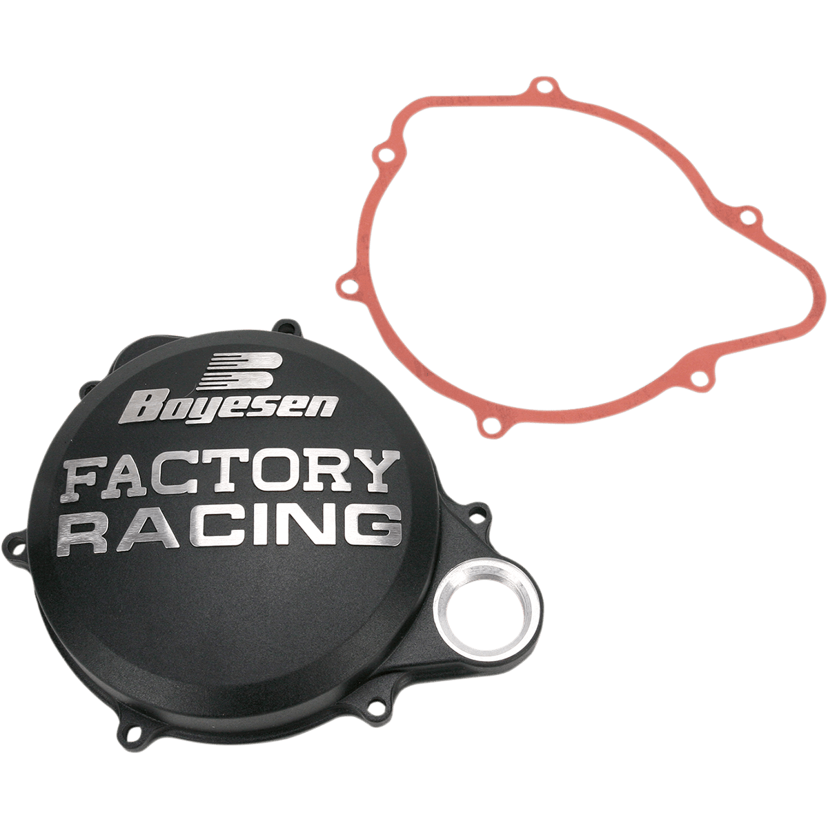 BOYESEN Clutch Cover Black Honda CC07AB