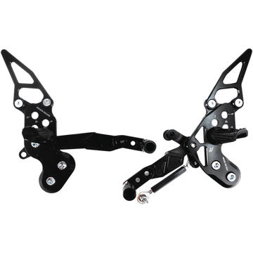 DRIVEN RACING TT Rearset Z125 DRP724BK