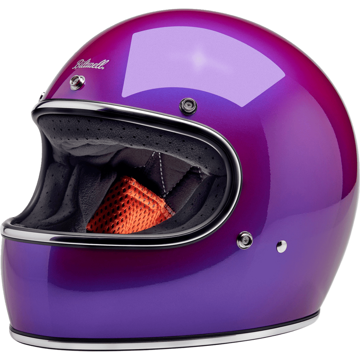 BILTWELL Gringo Helmet Metallic Grape Medium 1002339503