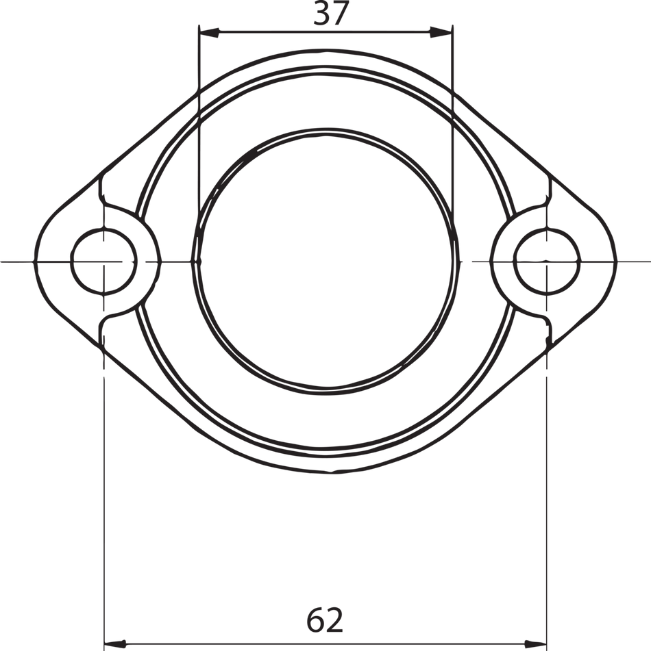 KIMPEX Carburetor Mounting Flange Polaris