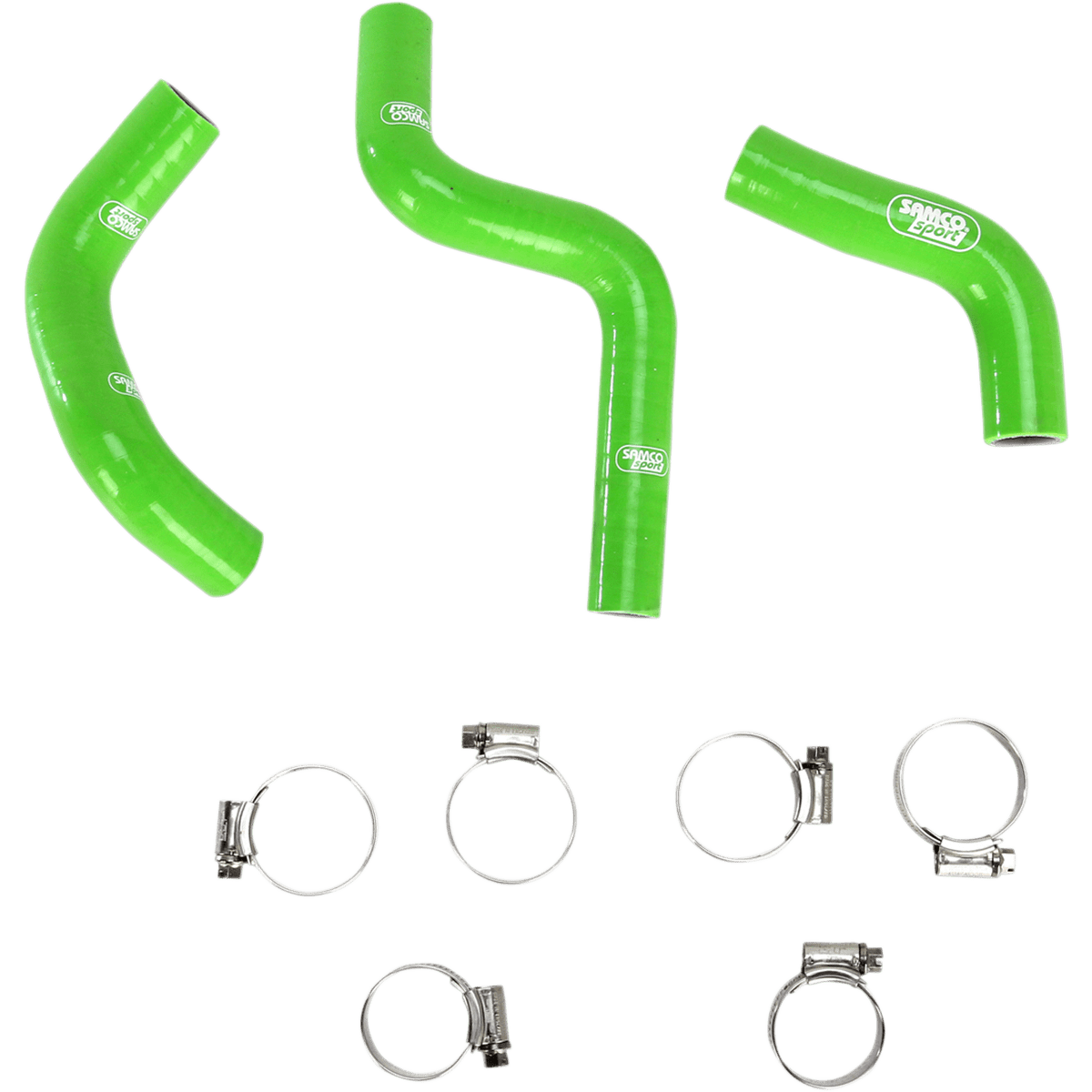 MOOSE RACING Race Fit Radiator Hose Kit Green Kawasaki MBUKAW63GR