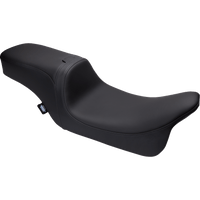 DRAG SPECIALTIES Predator 2-Up Seat Solar Leather Smooth w/o Backrest FLH/FLTR '08-'23