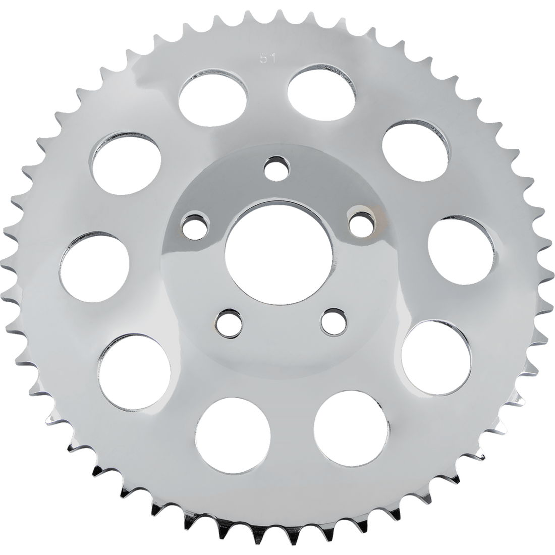 DRAG SPECIALTIES Rear Sprocket Chrome 51 Tooth