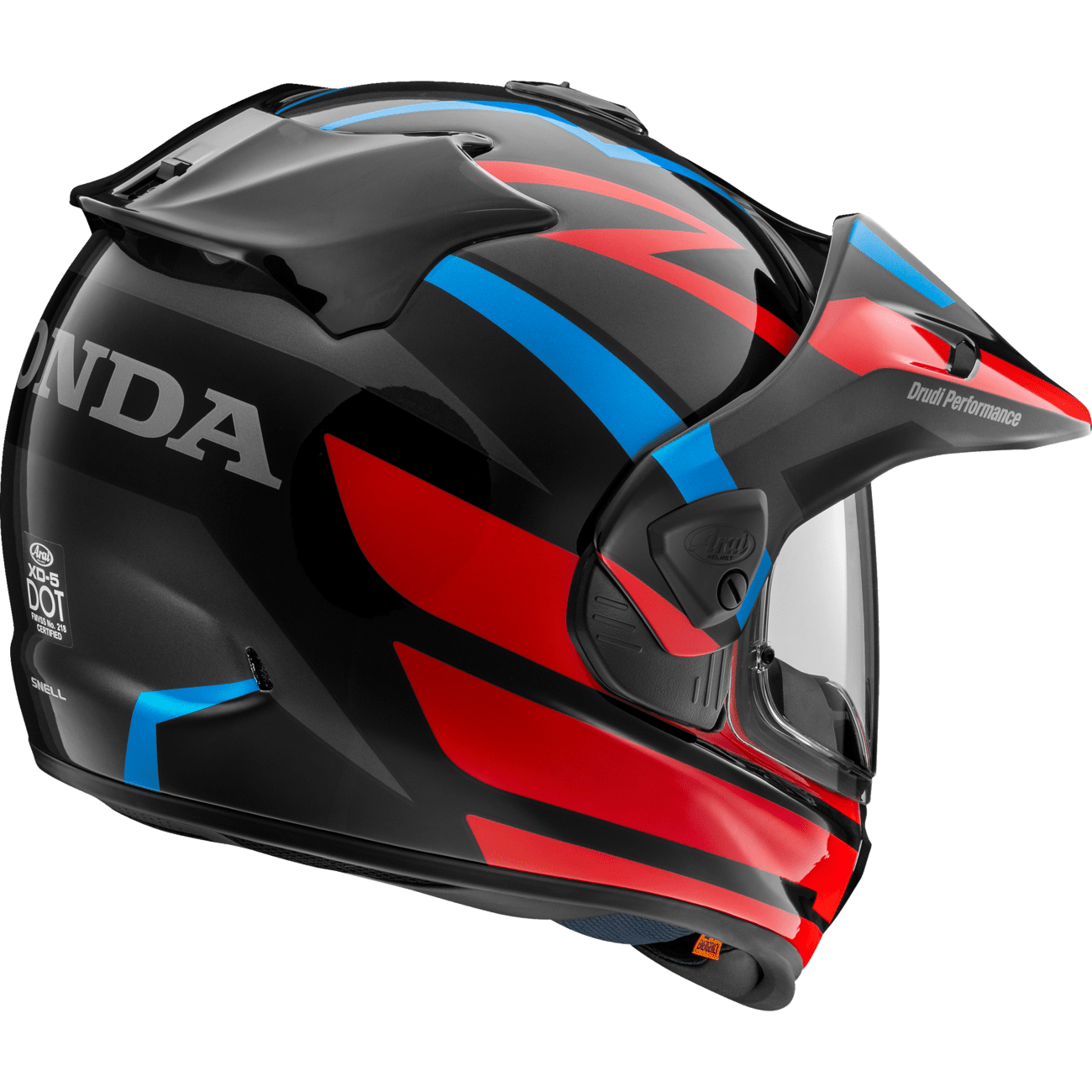 ARAI HELMETS XD-5 Helmet Africa Twin Red 2XL